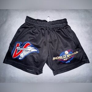 Azva Studio Men’s Black Mesh Shorts